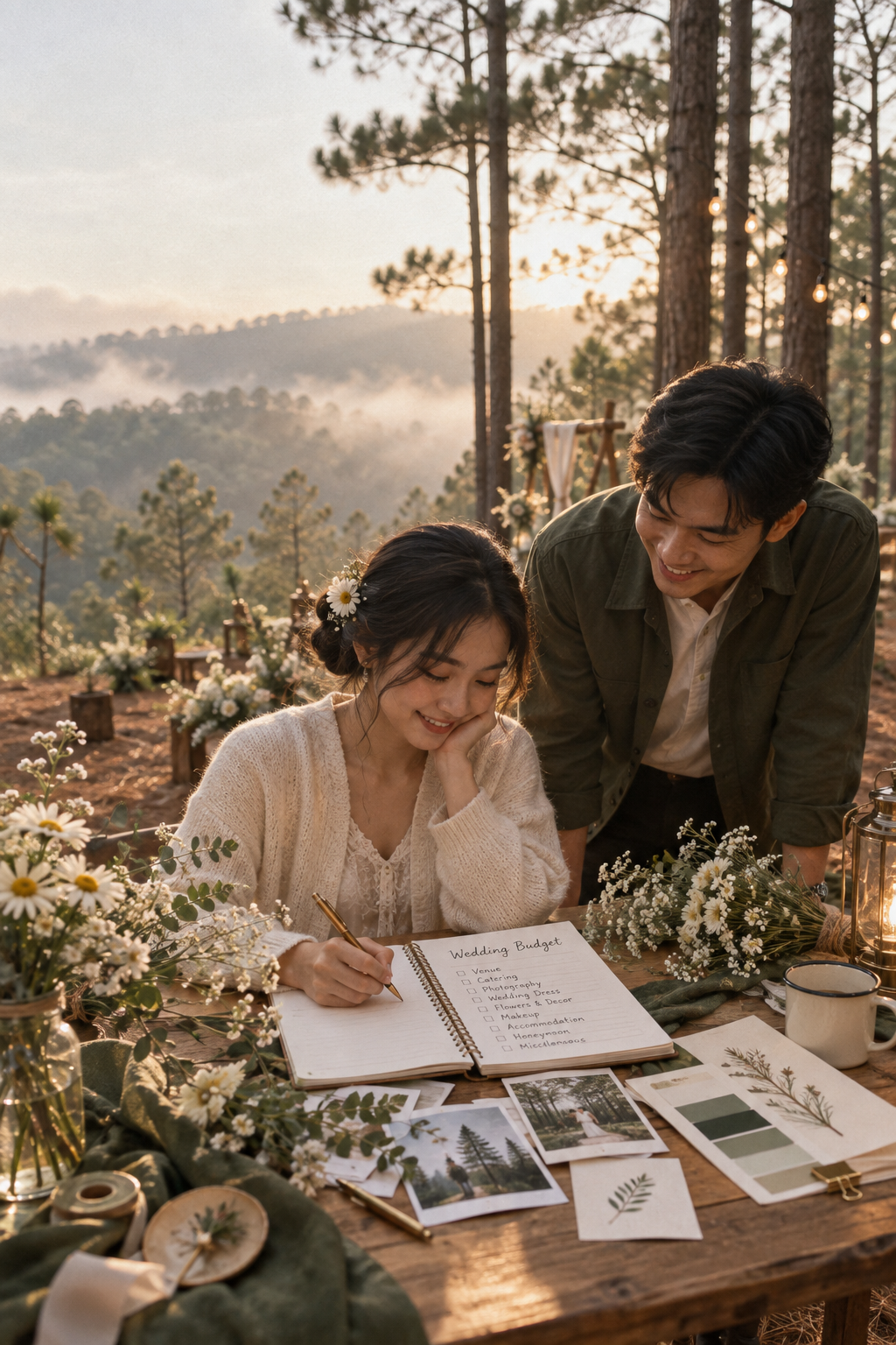Chi Phí Đám Cưới Với Bảng Dự Trù Ngân Sách Wedding Planner Đà Lạt - The Pine Wedding Planner