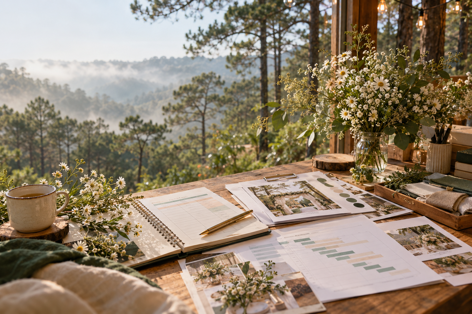 Kinh Nghiệm Quản Lý Ngân Sách Cưới - Bảng Dự Trù Kinh Phí Đám Cưới Chuyên Nghiệp - The Pine Wedding Planner