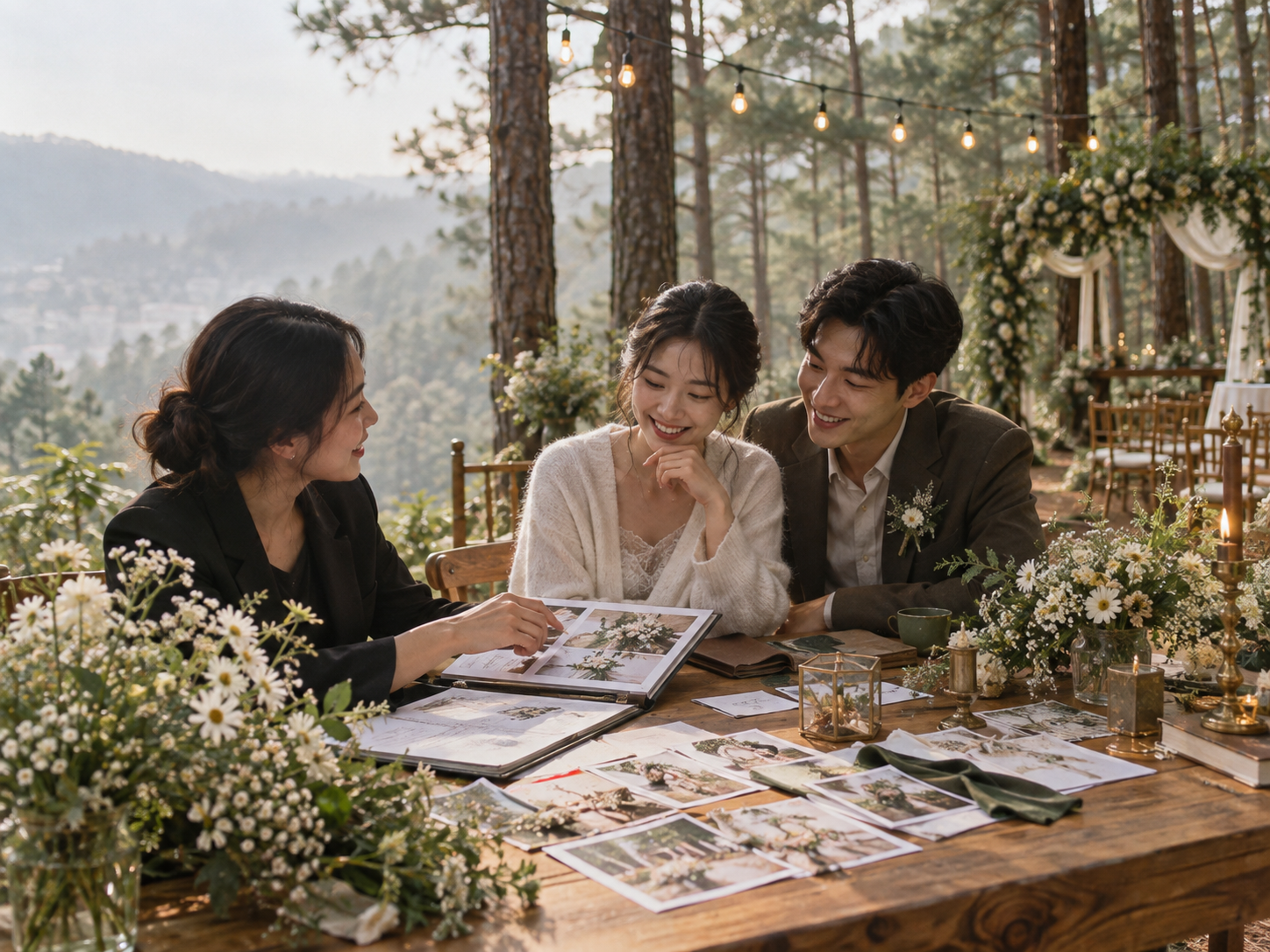 Vintage wedding decoration with full-service wedding planner support - The Pine Wedding Planner