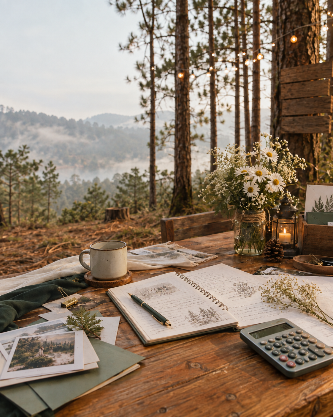 Phong cách cưới rustic - Dự Trù Ngân Sách Đám Cưới Và Phân Bổ Chi Phí - The Pine Wedding Planner
