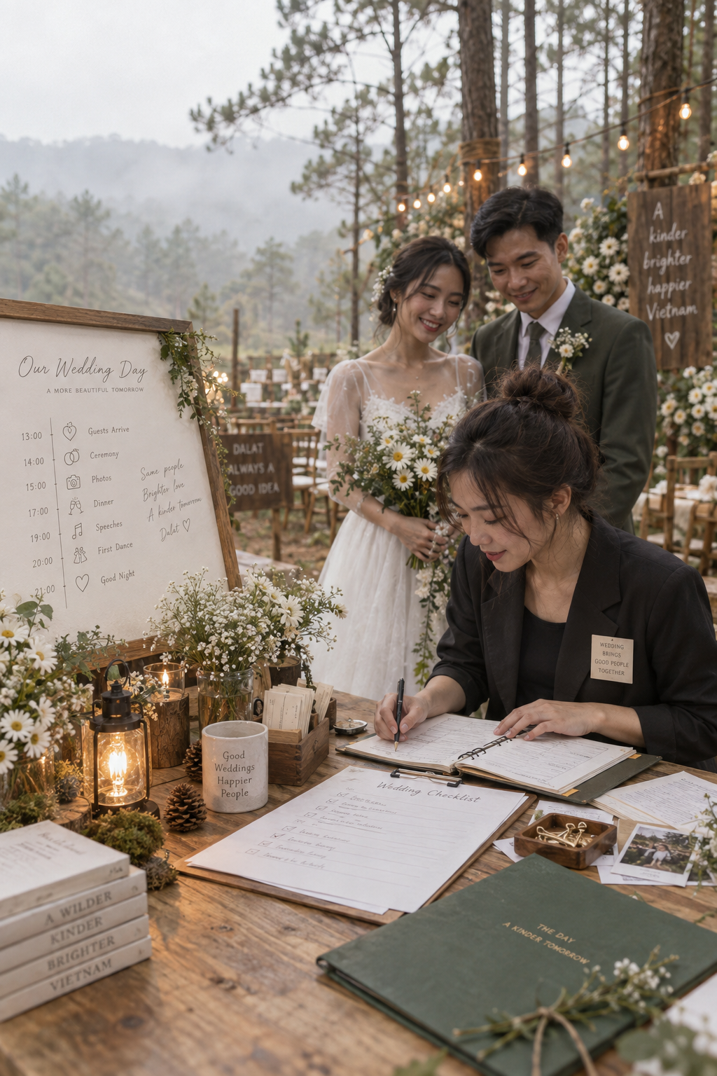Địa Điểm Làm Đám Cưới Ở Đà Lạt - Quy Trình Tổ Chức Tiệc Cưới Ngoài Trời
