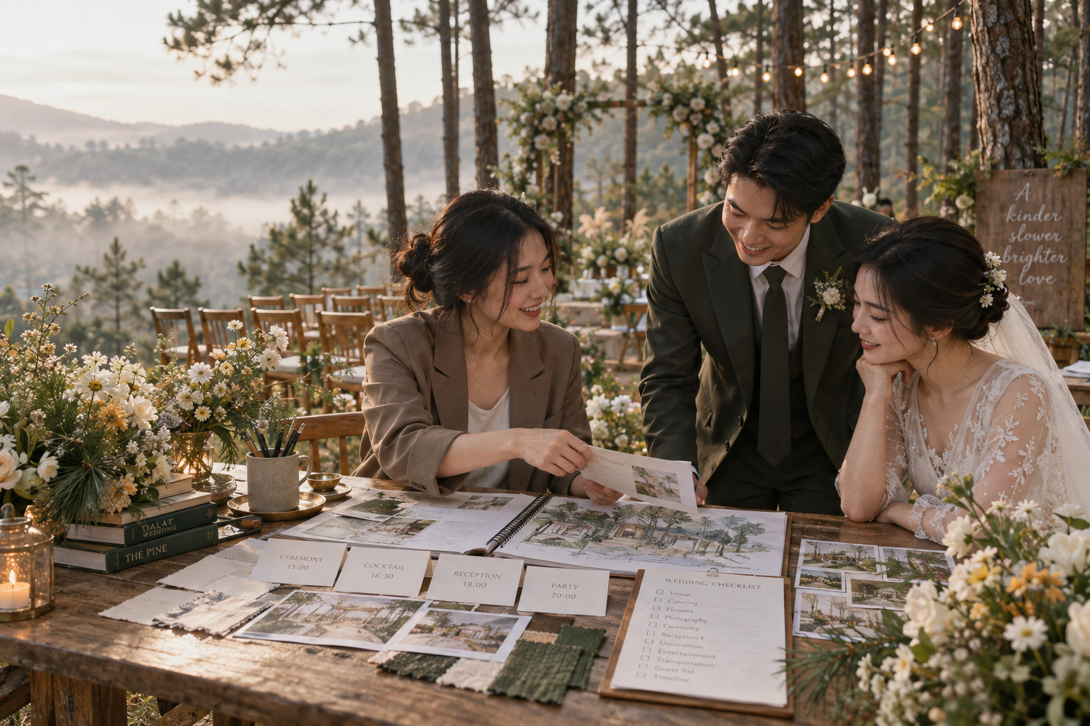 Chi Phí Thuê Váy Cưới - Quy Trình Lập Ngân Sách Đám Cưới Cùng Wedding Planner The Pine