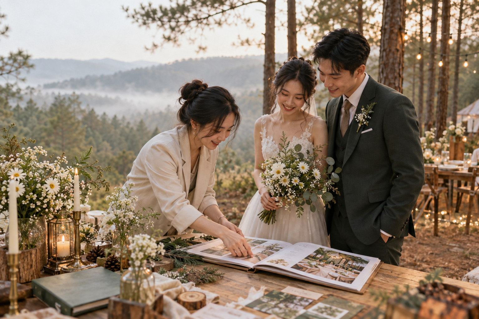 Menu Tiệc Cưới Thân Mật Trong Quy Trình Thiết Kế Thực Chiến Của The Pine Wedding Planner