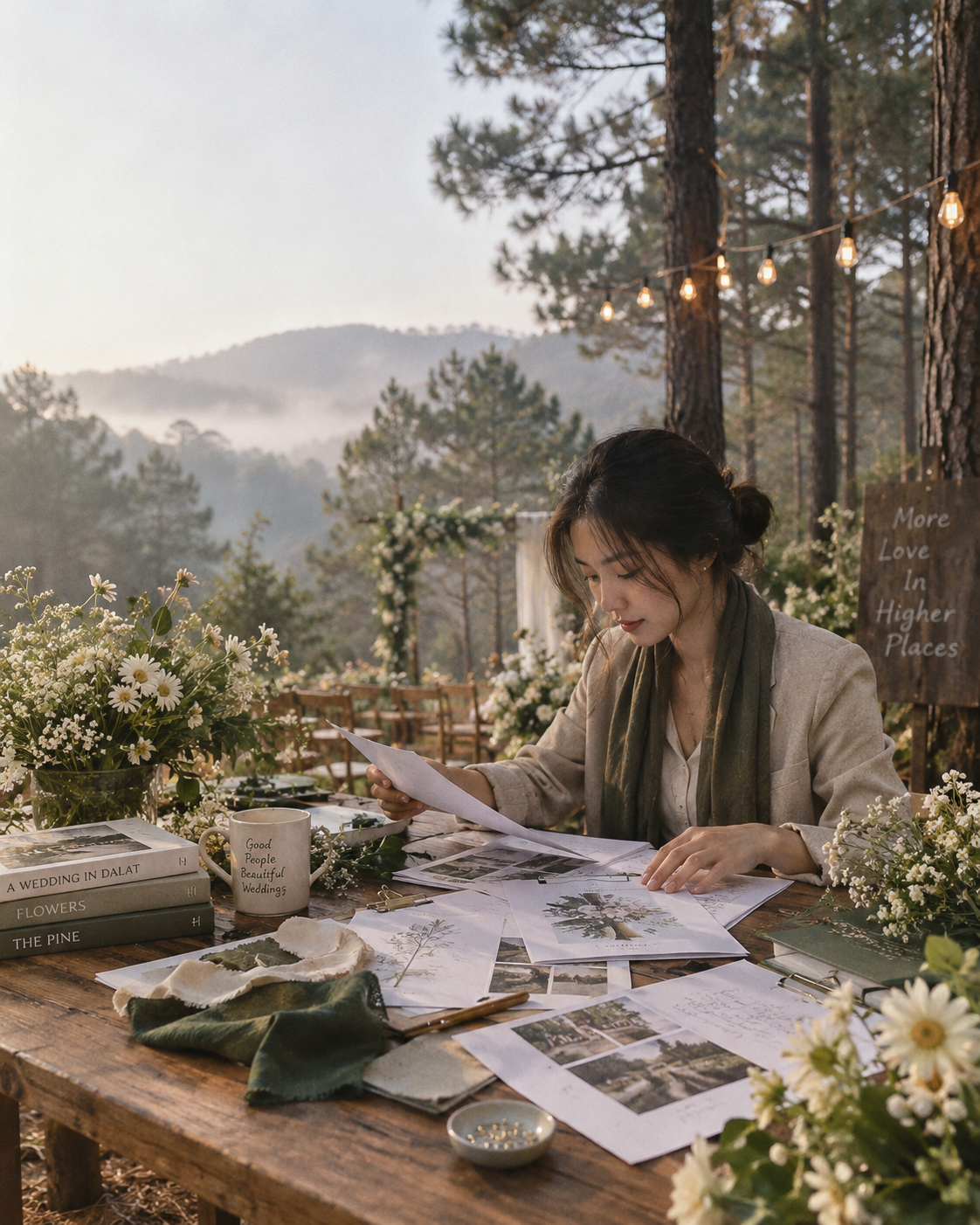 Quy Trình Tổ Chức Đám Cưới Ngoài Trời Đà Lạt Từ Concept Đến Ngày Cưới The Pine Wedding Planner