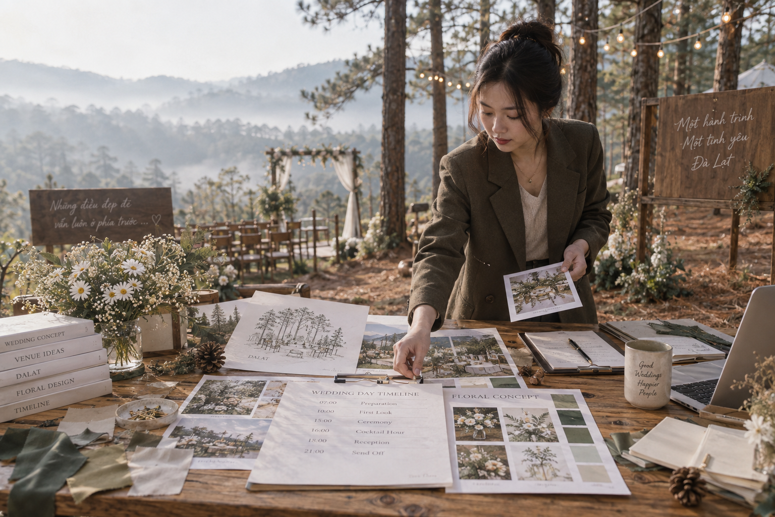 Kinh Nghiệm Destination Wedding Từ Concept Đến Điều Phối Ngày Cưới - The Pine Wedding Planner