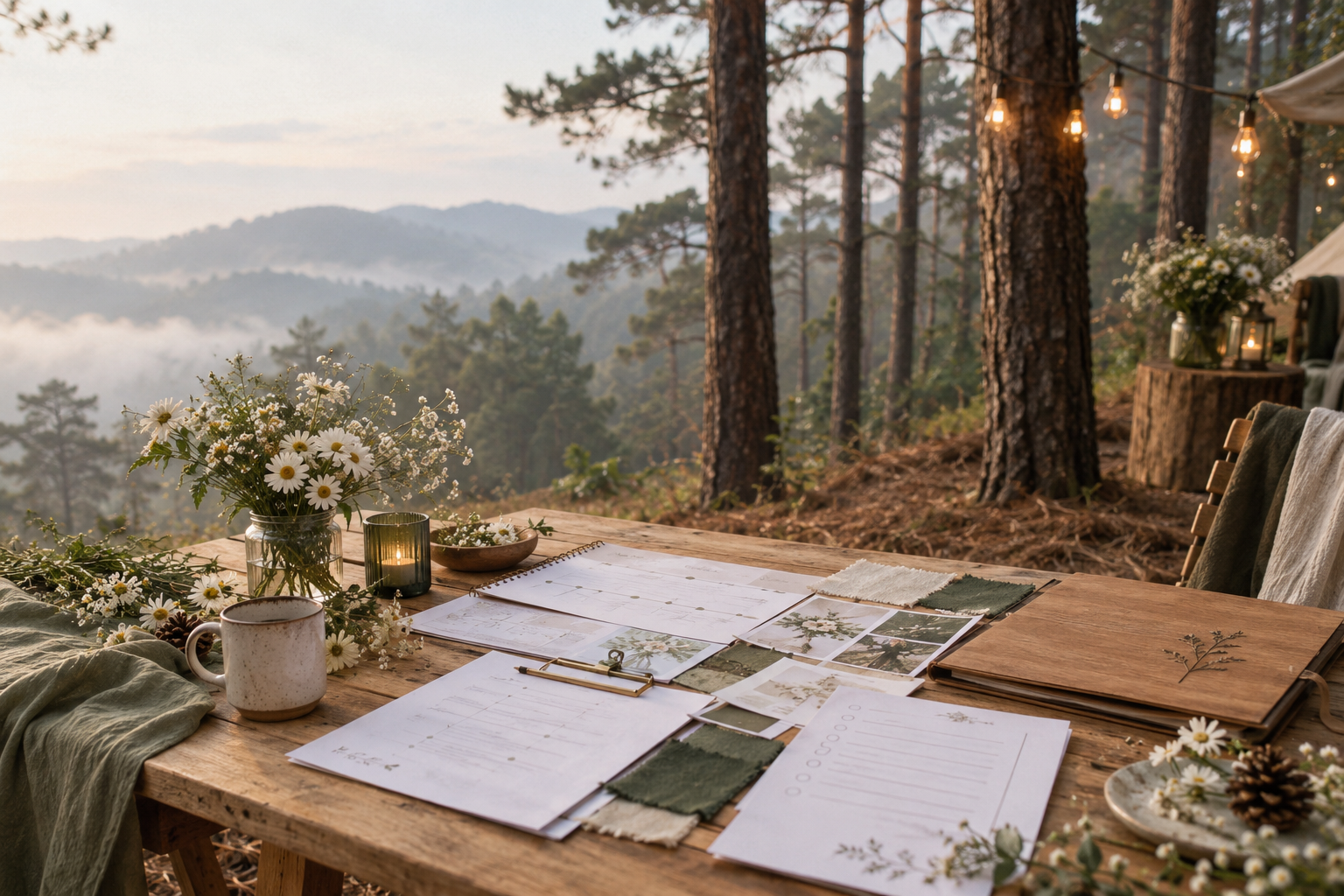 Phong cách cưới rustic - Quy Trình Triển Khai Đám Cưới Cùng Wedding Planner - The Pine Wedding Planner