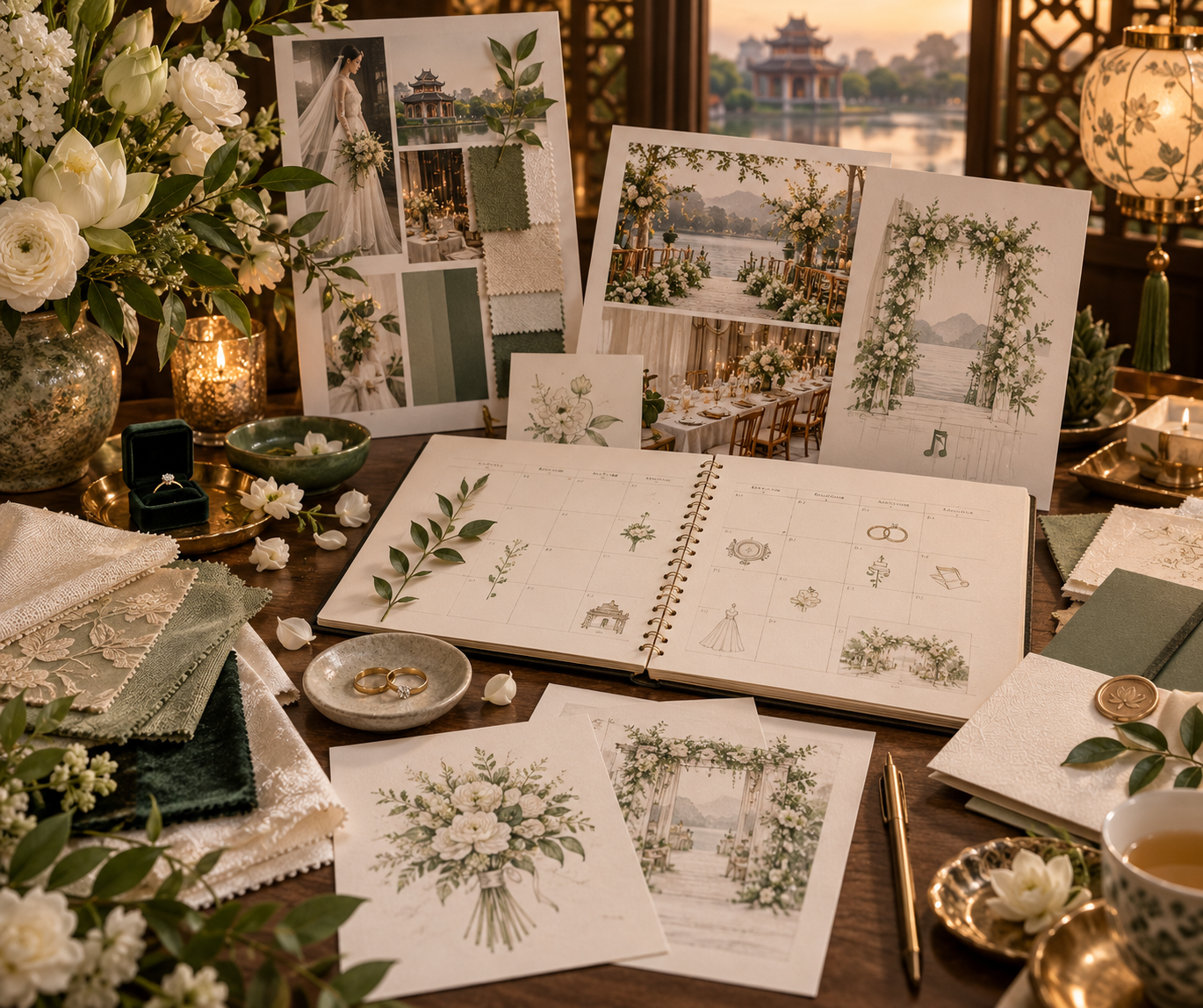 Quy trình wedding planner trọn gói từ ý tưởng đến ngày cưới - The Pine Wedding Planner