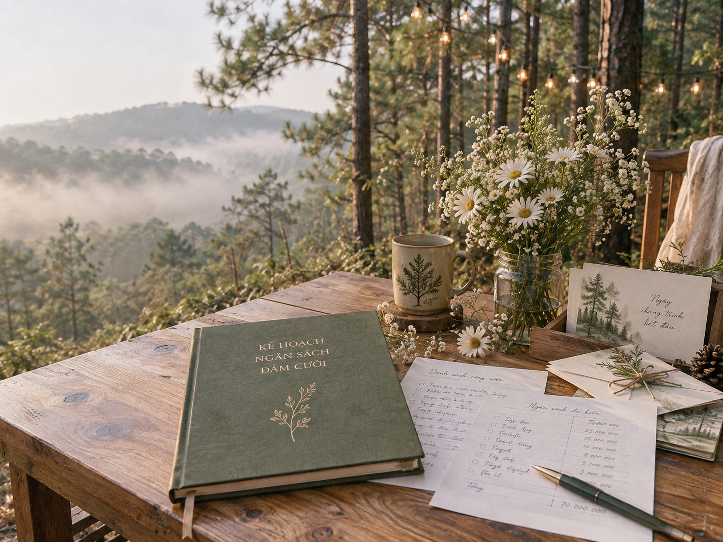 Tổ Chức Micro Wedding Với Kế Hoạch Ngân Sách Tiệc Cưới Riêng Tư - The Pine Wedding Planner