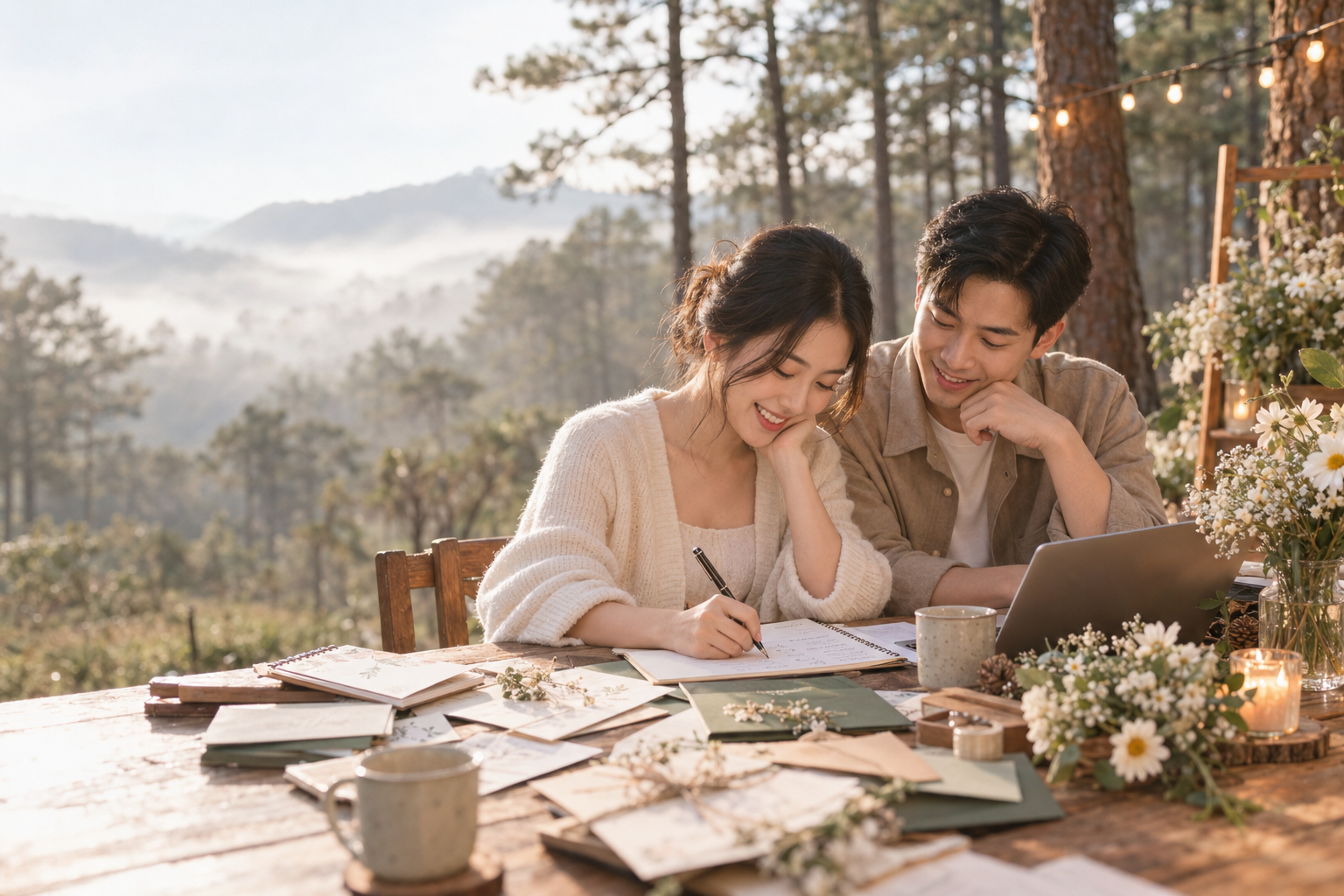 Danh Sách Khách Mời Đám Cưới Khoa Học Với Kế Hoạch Chuẩn Bị Cưới Đà Lạt - The Pine Wedding Planner