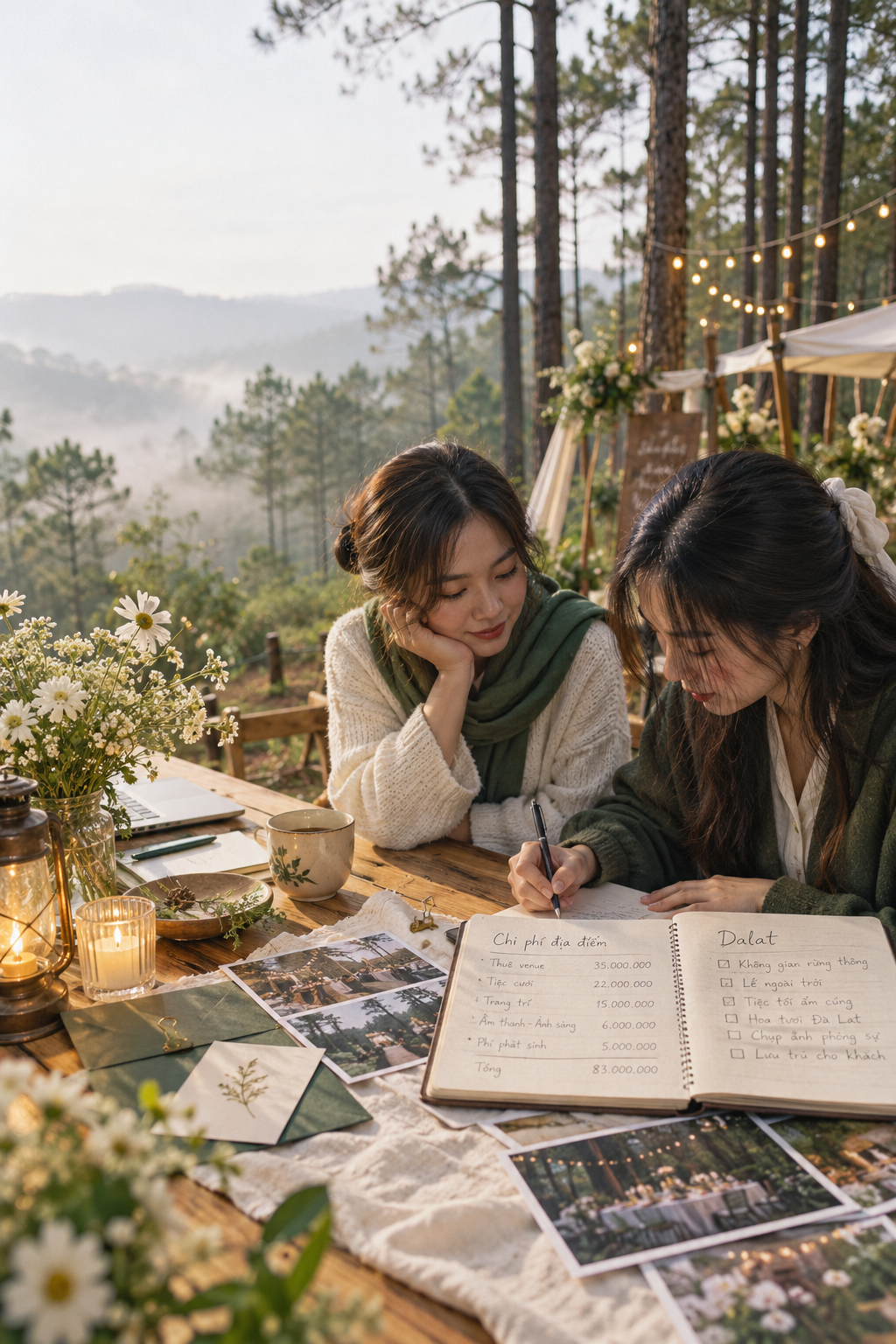 Review Địa Điểm Tiệc Cưới Ngoài Trời Với Cách Lập Ngân Sách Chi Phí Cao Cấp - The Pine Wedding Planner