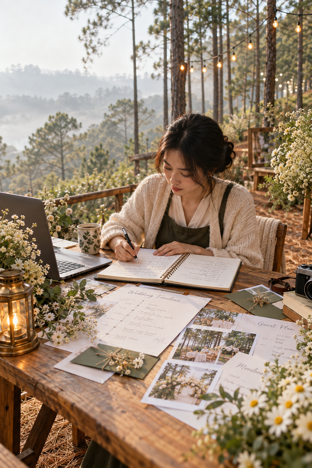 Địa Điểm Tiệc Cưới Lãng Mạn Với Bảng Dự Trù Ngân Sách Wedding Planner Đà Lạt - The Pine Wedding Planner