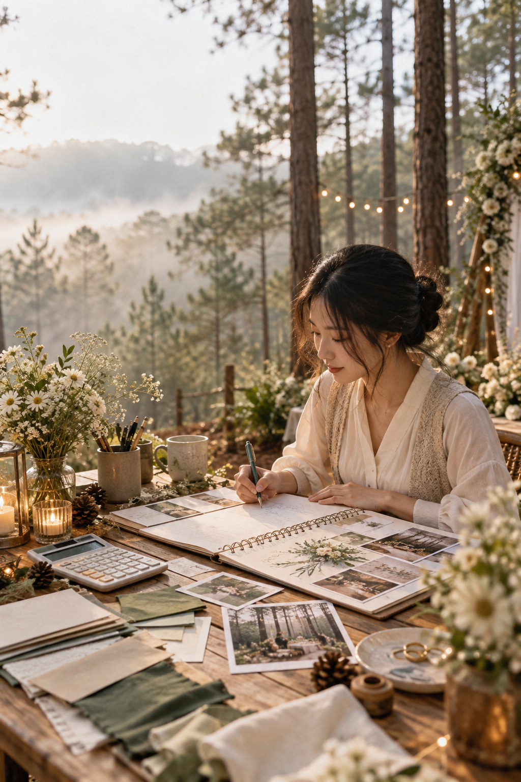 Chi Phí Tổ Chức Tiệc Cưới Ngoài Trời Bình Thạnh - Dự Trù Ngân Sách Minh Bạch - The Pine Wedding Planner