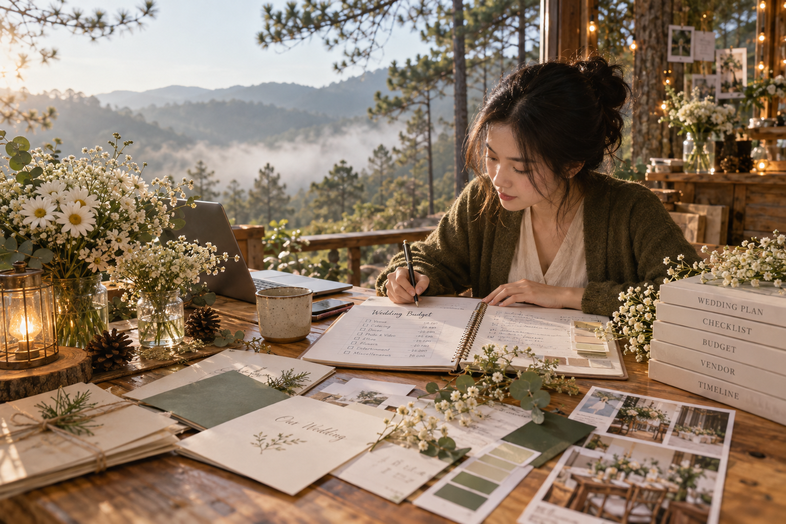 Wedding Coordinator Bảng Chi Phí Dự Trù Ngân Sách Điều Phối Ngày Cưới - The Pine Wedding Planner