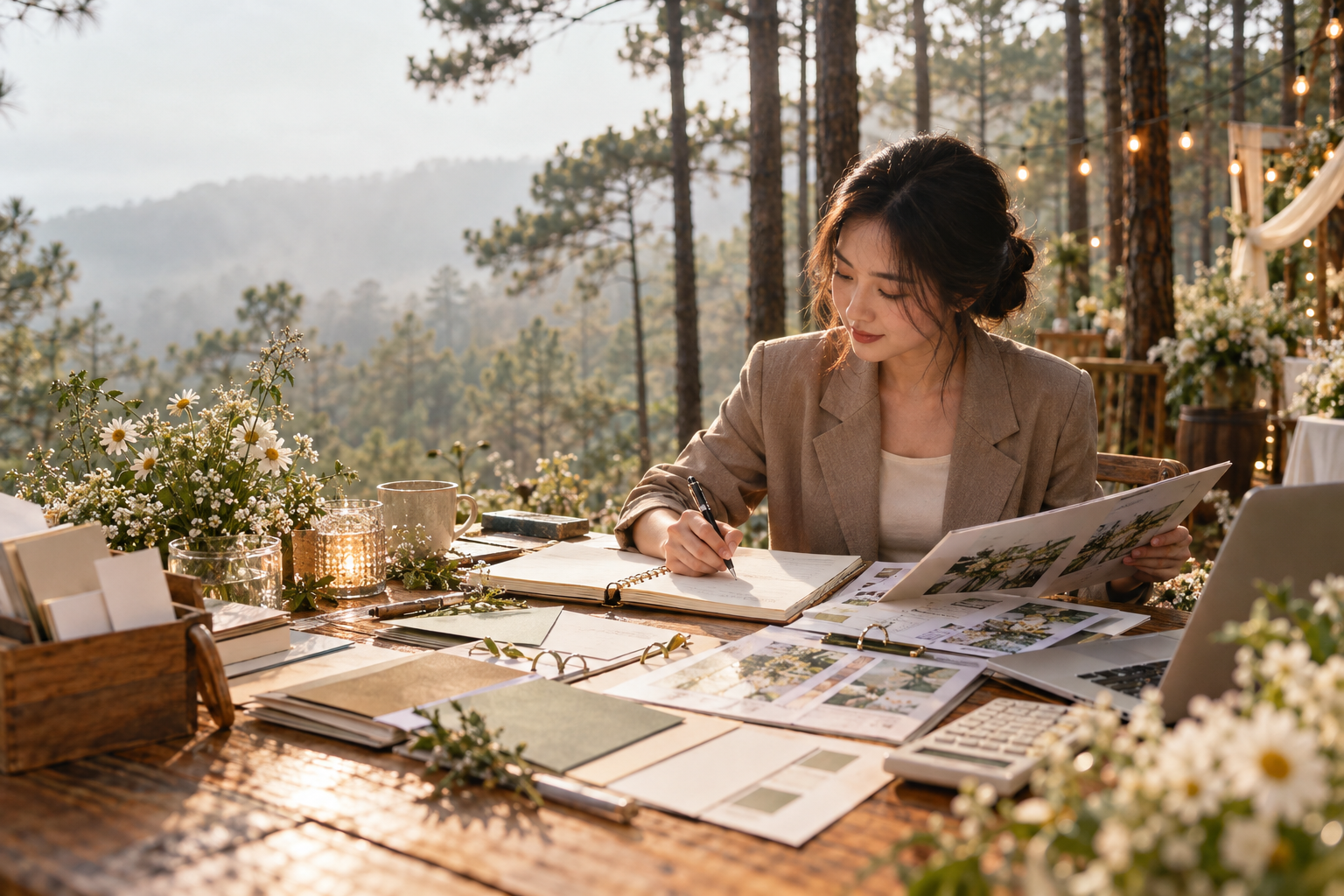 Nhà Hàng Tiệc Cưới Quận 7 - Giải Pháp Dự Trù Chi Phí Tiệc Cưới Minh Bạch Cùng The Pine Wedding Planner