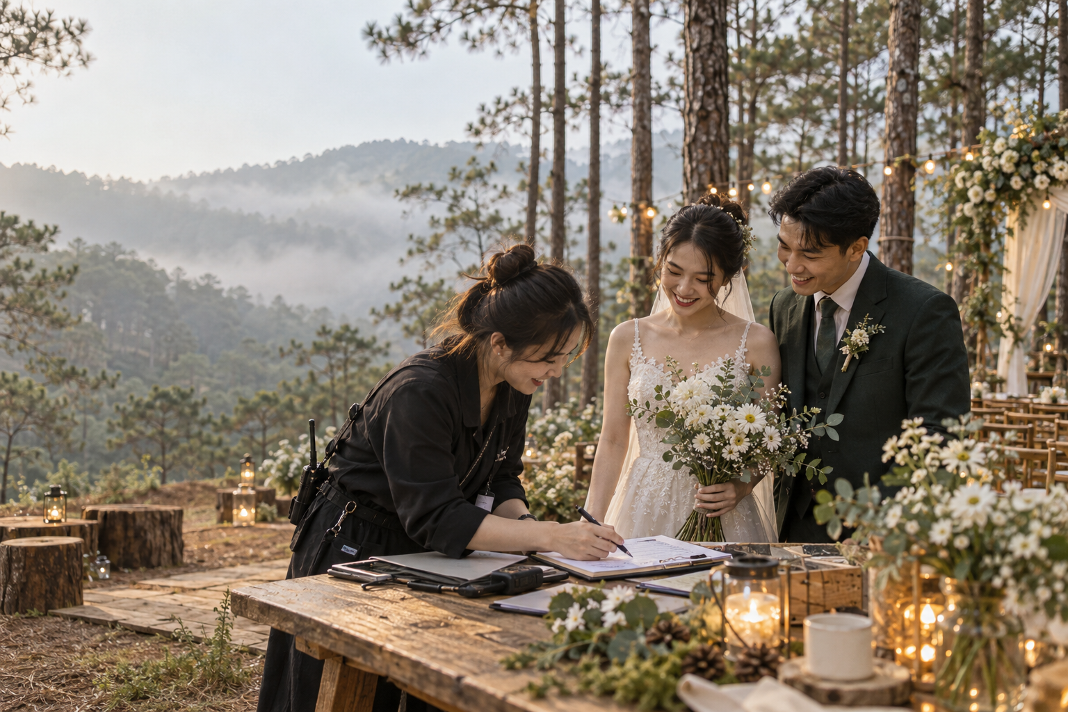 on the day coordinator - Kịch Bản Xử Lý Rủi Ro Điều Phối Ngày Cưới Chuyên Nghiệp