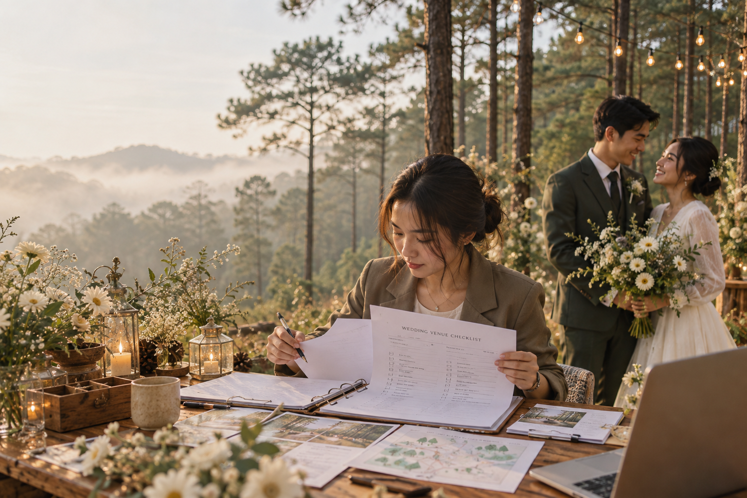 Review Địa Điểm Tiệc Cưới Ngoài Trời Với 7 Tiêu Chí Chọn Venue Phù Hợp - The Pine Wedding Planner