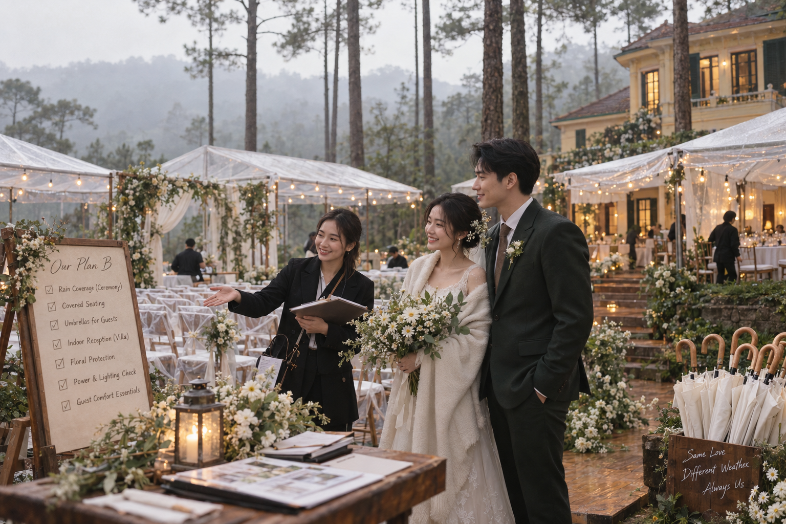 Chuẩn Bị Nhẫn Cưới Và Phương Án Plan B Cho Tiệc Cưới Đà Lạt - The Pine Wedding Planner