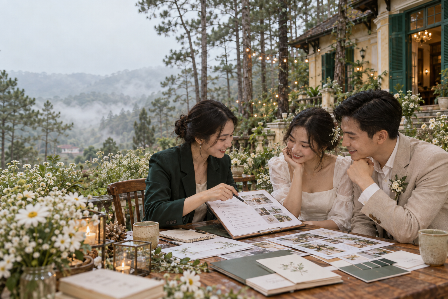 Bảng Giá Điều Phối Tiệc Cưới - Checklist Lựa Chọn Coordinator Uy Tín Tại Đà Lạt - The Pine Wedding Planner