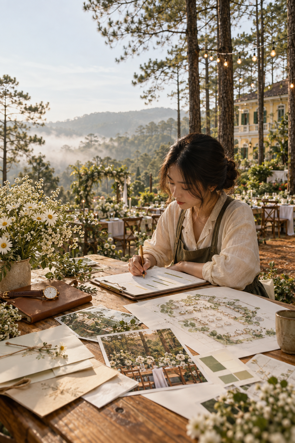 Điều Phối Tiệc Tối Theo Quy Trình Wedding Coordinator Từ Timeline Đến Kết Thúc Tiệc - The Pine Wedding Planner