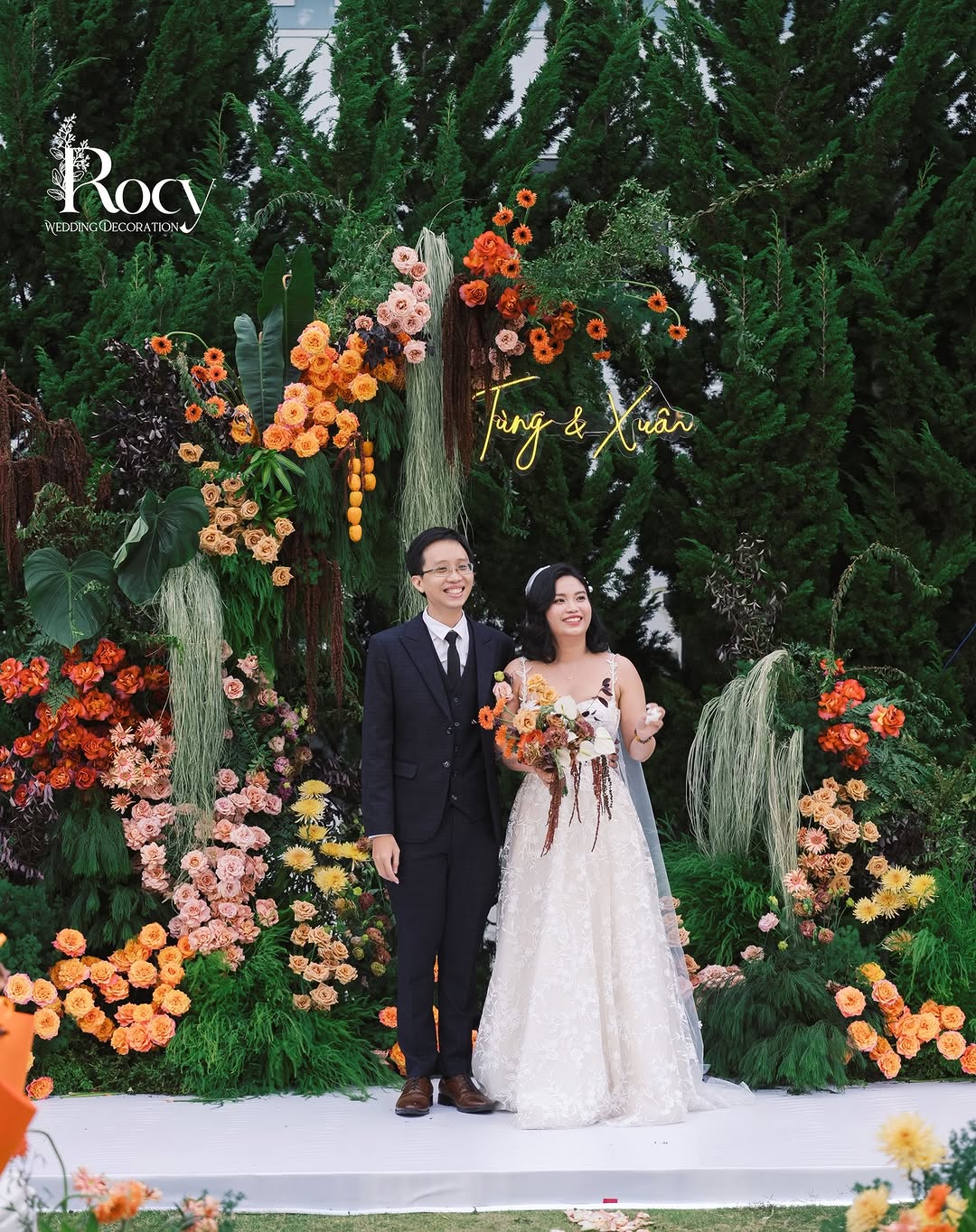 Minigame tiệc cưới trong không gian tiệc cưới ngoài trời rừng thông Đà Lạt - The Pine Wedding Planner