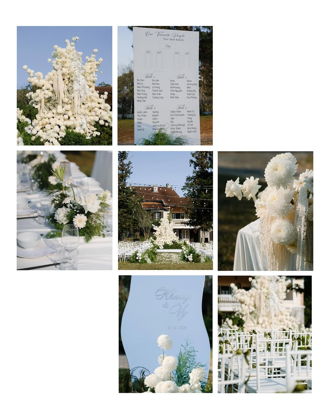 Timeline Tiệc Cưới Hoàn Hảo Với Không Gian Bàn Tiệc Fine Art Wedding Rừng Thông Đà Lạt - The Pine Wedding Planner