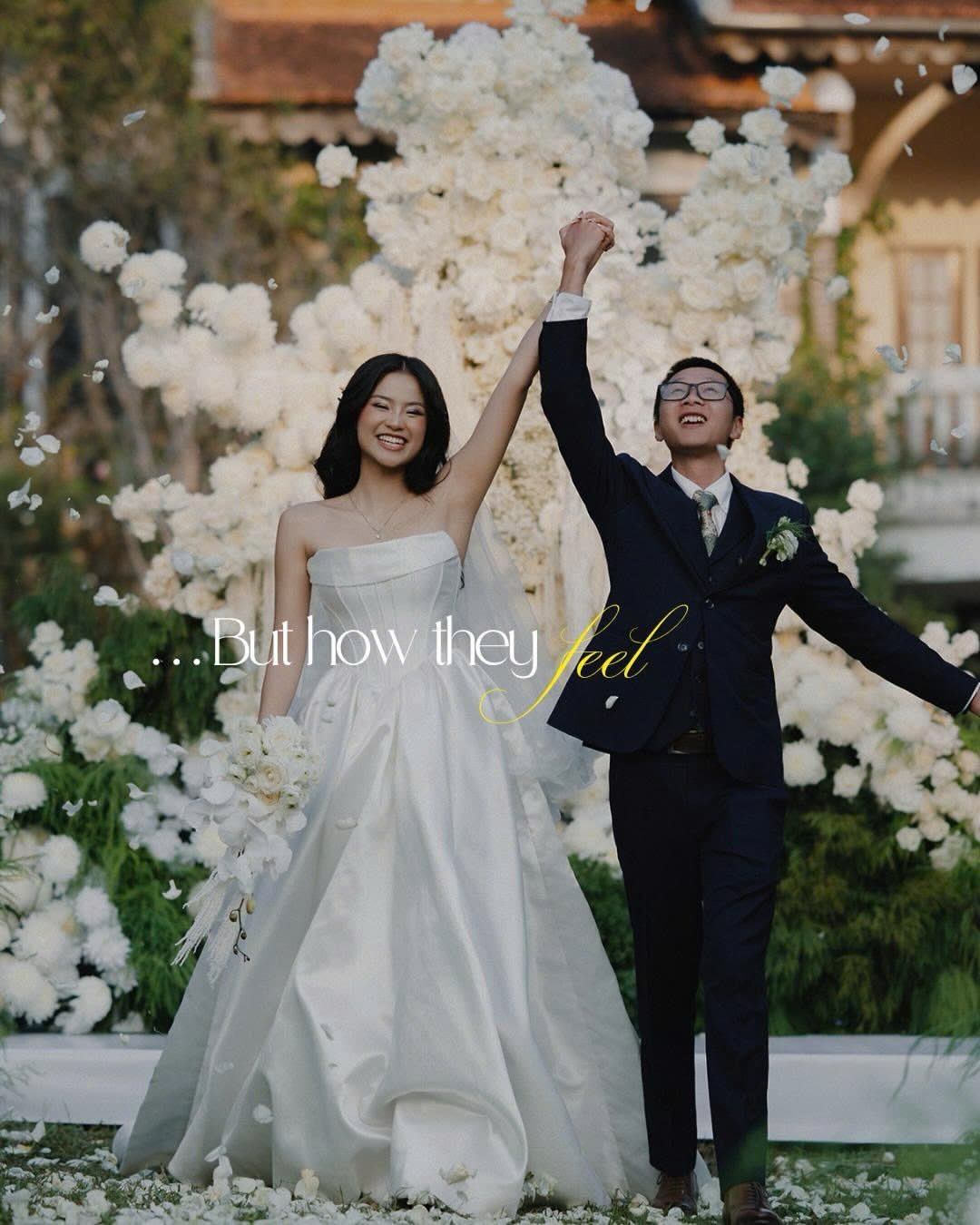 Outdoor vintage wedding decoration in a Da Lat pine forest - The Pine Wedding Planner
